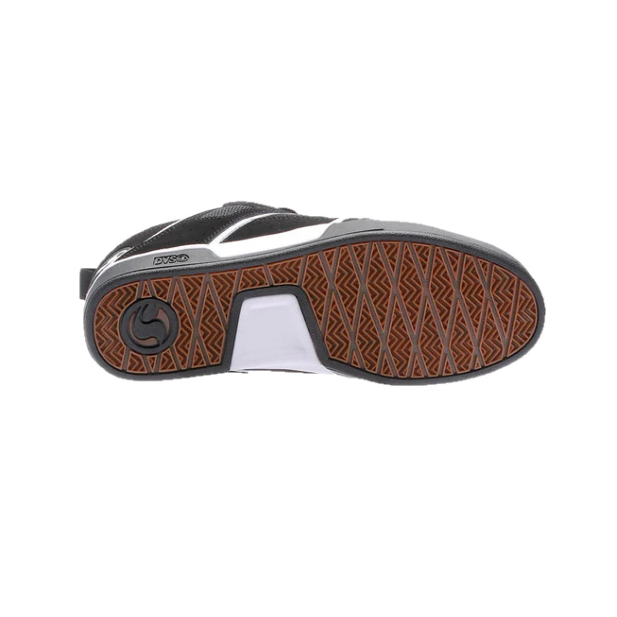 DVS F0000323010 COMANCHE 2.0+ MN'S (Medium) Black/Gum Leather Skate Shoes