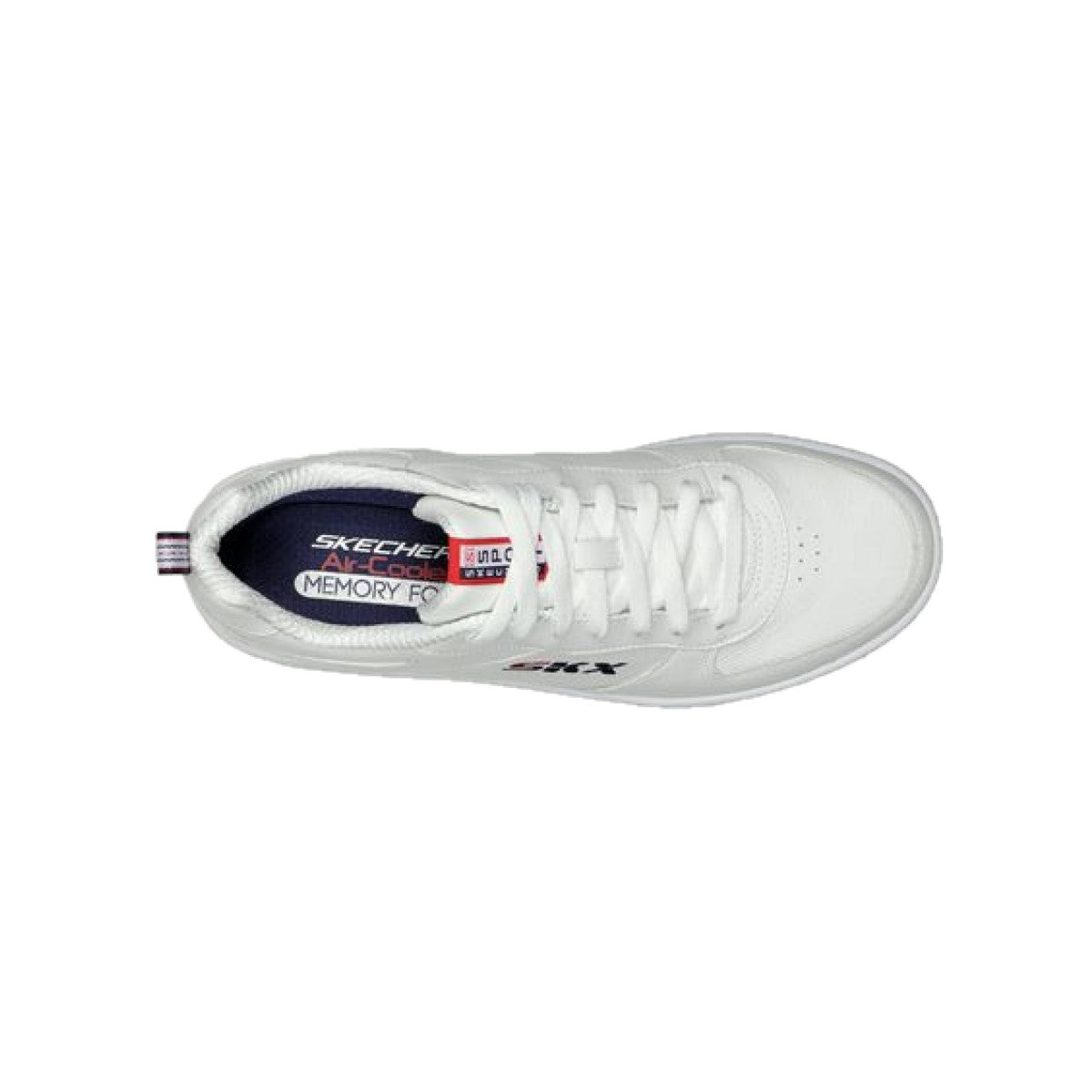SKECHERS SPORT 92 (Medium) White/Navy/Red Leath – www.kicks-footwear.com