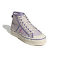 ADIDAS GX4608 NIZZA PLATFORM MID WMN'S (Medium) Pink/Lilac/White Textile Lifestyle Shoes