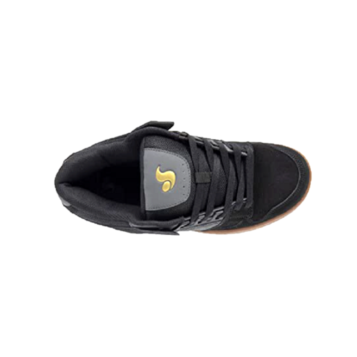 DVS F0000233964 CELSIUS MN'S (Medium) Black/Charcoal/Gum Suede/Leather/Nubuck Skate Shoes