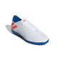 ADIDAS F99929 NEMEZIZ MESSI 19.4 TF KID'S (Medium) White/Red/Blue Synthetic Soccer Shoes