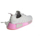 ADIDAS GW9462 NMD_R1 WMN'S (Medium) Grey/Pink/White Stretch Fabric Running Shoes