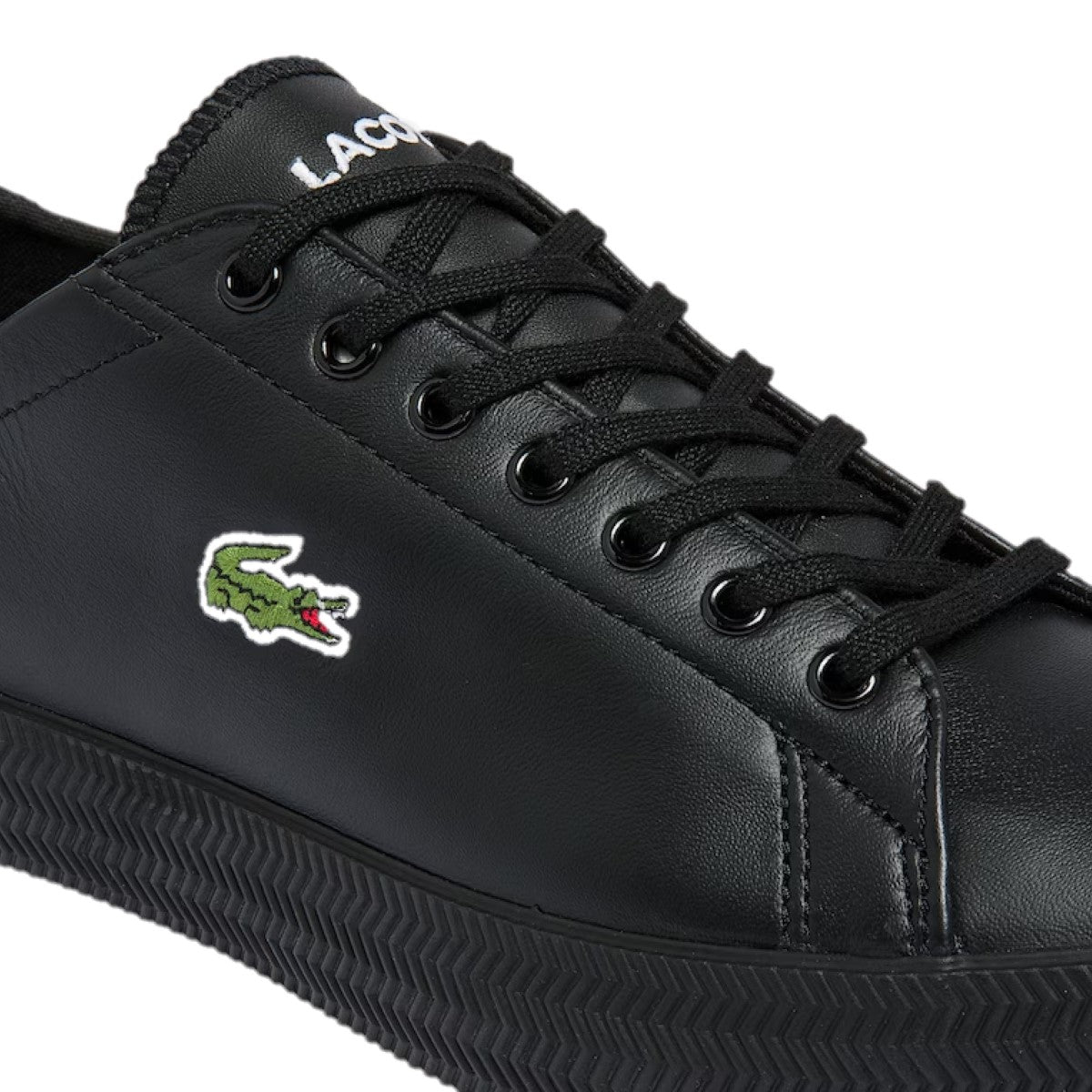 LACOSTE 7-40CMA005002H GRIPSHOT 0120 MN'S (Medium) Black/Black Leather Lifestyle Shoes