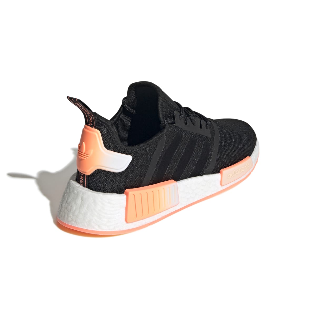 ADIDAS GW9463 NMD_R1 WMN`S (Medium) Black/Orange/White Stretch