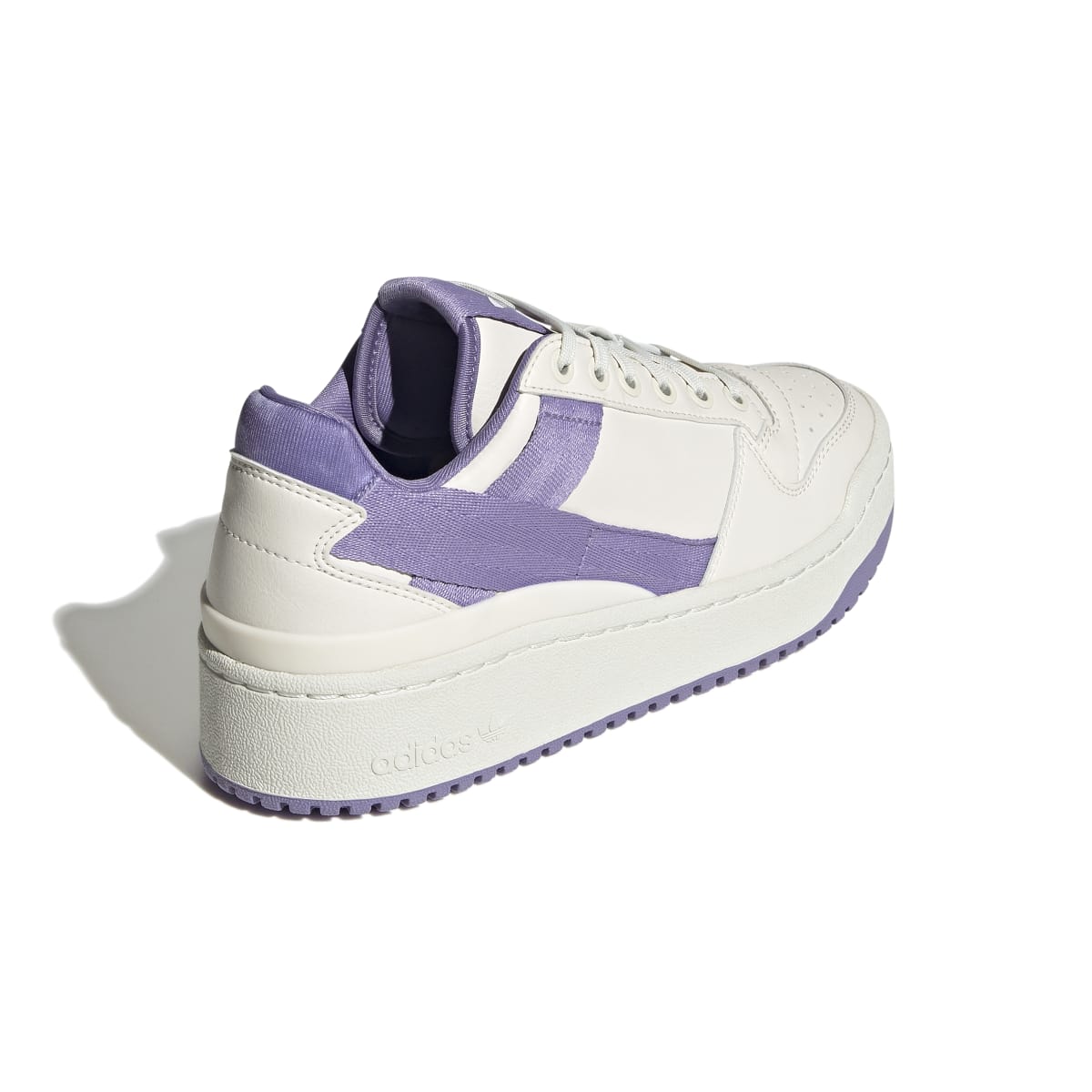 ADIDAS GX4617 FORUM BOLD WMN'S (Medium) White/White/Lilac Synthetic Lifestyle Shoes