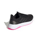 ADIDAS Q46321 QT RACER SPORT WMN'S (Medium) Black/Black/Pink Running Shoes