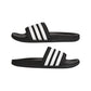 ADIDAS AP9966 ADILETTE COMFORT WMN'S (Medium) Black/White Synthetic Slide Sandal