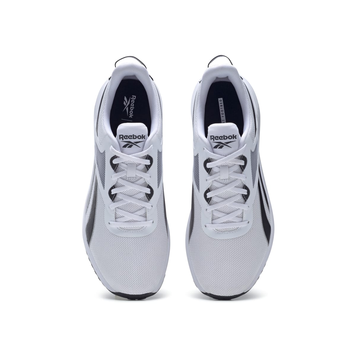 REEBOK GY3961 LITE PLUS 3 MN'S (Medium) White/Black/Grey Mesh Running Shoes