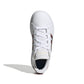 ADIDAS GZ1067 GRAND COURT K JR'S (Medium) White/Black/Red Synthetic Leather Lifestyle Shoes