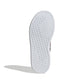 ADIDAS GZ1067 GRAND COURT K JR'S (Medium) White/Black/Red Synthetic Leather Lifestyle Shoes