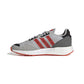 ADIDAS GZ9079 ZX 1K BOOST MN'S (Medium) Grey/Red/White Textile Running Shoes
