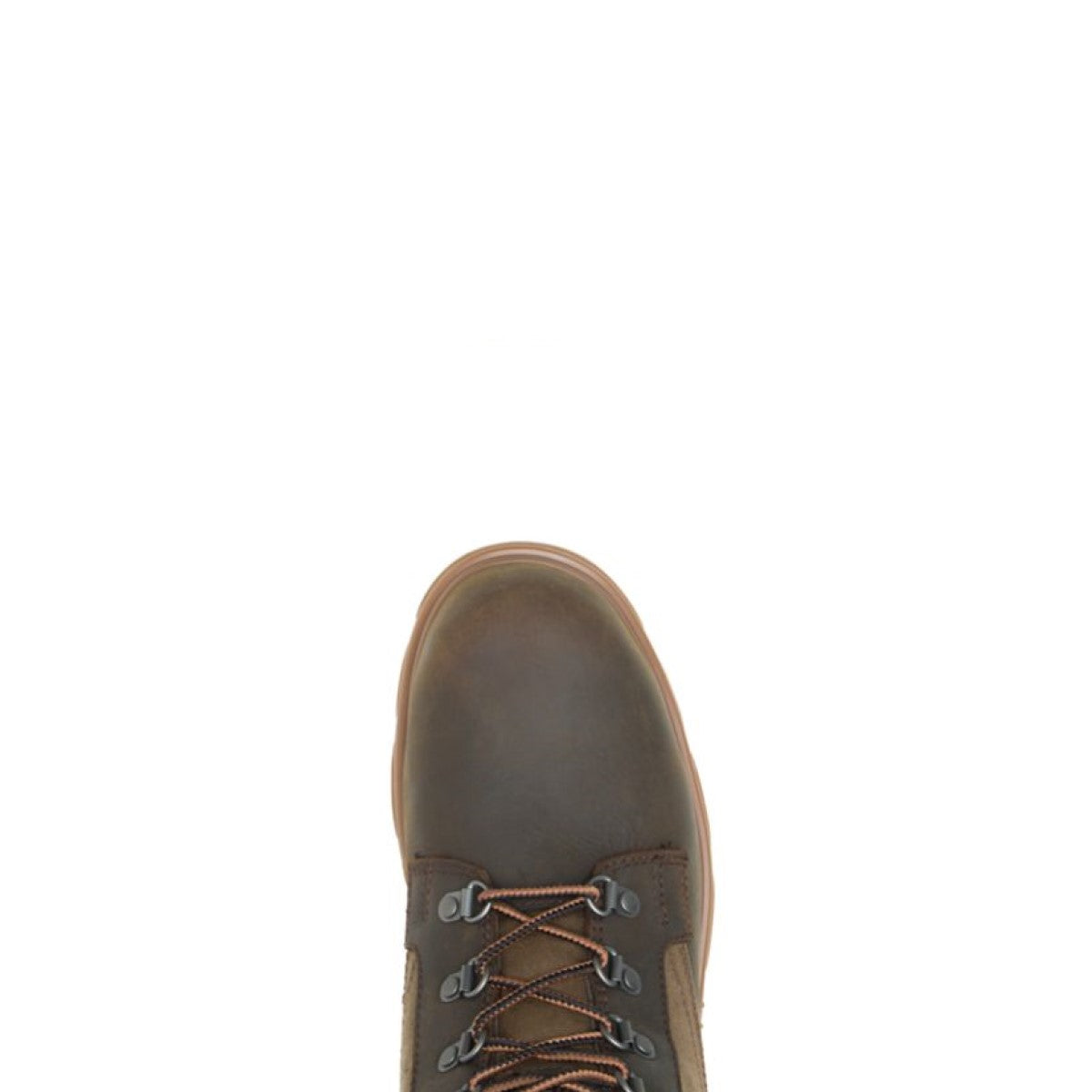 WOLVERINE W880200-EW DRUMMOND WP MN'S (Extra Wide) Coffee Leather/Canvas Work Boots